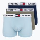 Boxeri Tommy Hilfiger Trunk 3 utility pairs sage/prppy navy/keepsake blue