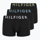 Boxeri Tommy Hilfiger Trunk WB 3 perechi lemon curd/arctic aqua/black