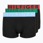 Boxeri pentru bărbați Tommy Hilfiger Trunk WB Cooling Technology 3 steam tra rd/brz blue/jde wnk