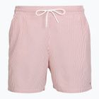 Pantaloni scurți de baie pentru bărbați Tommy Hilfiger Medium Drawstring Ithaca terra red/ecru ithaca