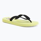 Șlapi pentru femei Tommy Jeans Logo Summer lime essence/black