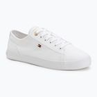 Teniși pentru femei Tommy Hilfiger Foxing Sneaker Canvas white