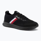 Încălțăminte pentru bărbați Tommy Hilfiger Lightweight Knitted Runner black