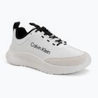 Încălțăminte pentru bărbați Calvin Klein HM0HM02342 Light Eva Runn Essential Laceup Nylon Suede bright white/black