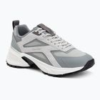 Încălțăminte pentru bărbați Calvin Klein HM0HM02220 Hike Runner Stripe Mix Nylon Suede light grey/granite grey