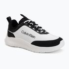 Încălțăminte pentru bărbați Calvin Klein HM0HM02342 Light Eva Runn Essential Laceup Nylon Suede black/bright white