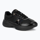 Încălțăminte pentru femei Tommy Hilfiger ModernRunner Shiny Leather black