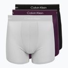 Boxeri pentru bărbați Calvin Klein LV00NB4394 Brief black/harbor mist/dark purple w/ dt