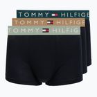Boxeri pentru bărbați Tommy Hilfiger Trunk WB 3 pack nb//saf canvas/mnty grey/deep spru