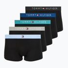 Boxeri pentru bărbați Tommy Hilfiger Trunk black/ant silver/ves blue/opu bl/haz te