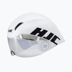 Cască de bicicletă HJC Adwatt 1.5 Triathlon white