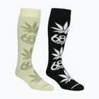 Șosete de snowboard pentru bărbați 686 Huf 2 perechi multicolor