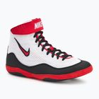 Încălțăminte de wrestling Nike Inflict 3 white/red/black