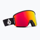 Ochelari de schi Volcom Garden 2 matte black/red chrome/yellow