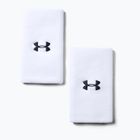 Manșete pentru încheietură Under Armour 6'' Performance Wristband 2 szt. white/black