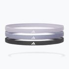 Bentiță Adidas Hairbands 3buc. silver dawn/violet/legend ink