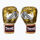 Mănuși de box Twins Special Fancy FBGVL3-52 white/gold