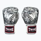 Mănuși de box Twins Special Fancy FBGVL3-52 white/silver