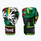 Mănuși de box Twins Special Fancy FBGVL3-54 Grass green/black