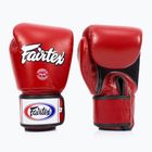 Fairtex Universal respirabil roșu mănuși de box