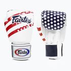 Mănuși de box Fairtex Universal "Tight-Fit" Design USA white