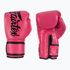 Mănuși de box Fairtex Microfiber pink/black
