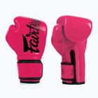 Mănuși de box Fairtex Microfiber pink/black