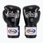 Fairtex Super Sparring Mănuși de box - deget blocat negru