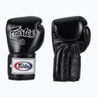 Fairtex Super Sparring Mănuși de box - deget blocat negru