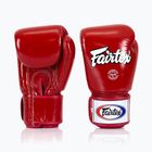 Mănuși de box Fairtex Super Sparring - Locked Thumb red