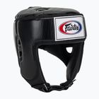 Cască de protecție Fairtex Muay Thai & Kickboxing Competition black