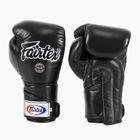 Fairtex Stylish Angular Sparring Mănuși de box - deget blocat negru