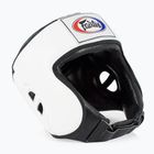 Cască de box Fairtex Muay Thai & Kickboxing Competition white