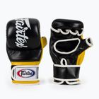 Mănuși Fairtex Super Sparring Grappling negru/galben