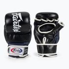 Mănuși Fairtex Super Sparring Grappling negru/albastru