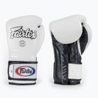 Mănuși de box Fairtex Heavy Hitter's Mexican Style white/blue