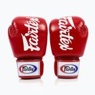 Mănuși de box Fairtex Deluxe Tight-Fit red