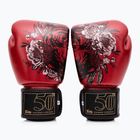 Mănuși de box roșii Fairtex Golden Jubilee