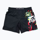 Fairtex MMA Fightshort Wild negru pantaloni scurți de antrenament