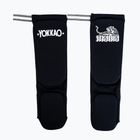 Apărători de tibie YOKKAO Muay Thai Boxing black cotton