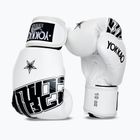 Mănuși de box YOKKAO Lettering Boxing white