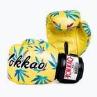 Mănuși de box pentru bărbați YOKKAO Wax yellow