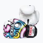 Mănuși de box pentru bărbați YOKKAO Flames white