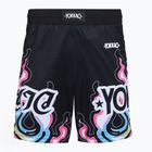 Pantaloni scurți de antrenament pentru bărbați YOKKAO Flames Workout black