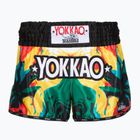 Pantaloni scurți de antrenament pentru bărbați YOKKAO Sunday Trip Muay Thai gold