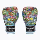 Mănuși de box Top King Boxing Culture white/blue