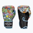 Mănuși de box Top King Boxing Culture black/blue