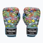 Mănuși de box Top King Boxing Culture black/blue
