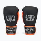 Mănuși de box Top King Reborn Boxing Semi Leather white/orange
