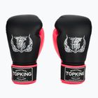 Mănuși de box Top King Reborn Boxing Semi Leather black/pink